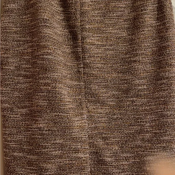 SOHO Brown and Tan Knit Skirt - Picture 5 of 5